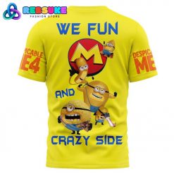 Despicable Me 4 We Fun And Crazy Side Shirt