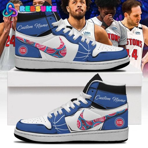 Detroit Pistons NBA New 2024 Nike Air Jordan 1