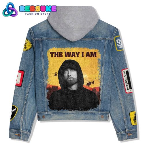 Eminem Slim Shady The Way I Am Hoodie Denim Jacket