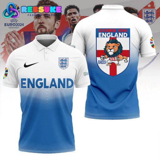 England 2024 UEFA Euro Champions Polo Shirts