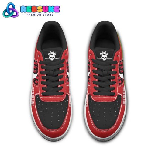 Five Finger Death Punch The Pride Red Nike Air Force 1