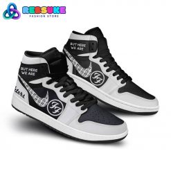 Foo Fighters American Rock Band Black White Nike Air Jordan 1