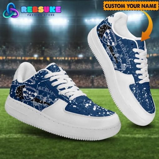 Geelong Cats AFL Personalized Nike Air Force 1