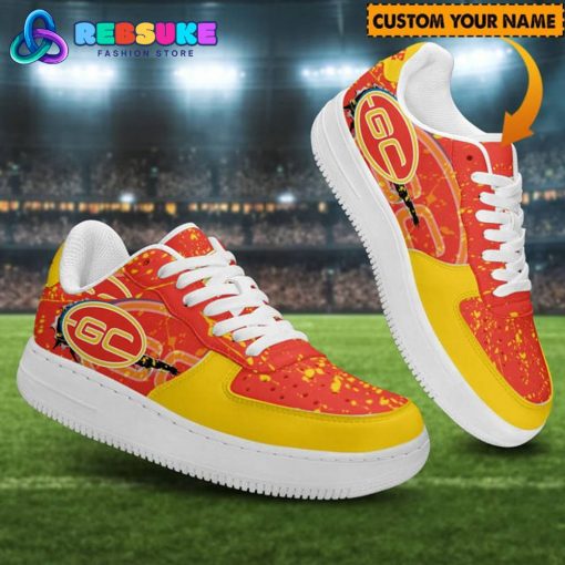 Gold Coast Suns AFL Personalized Nike Air Force 1