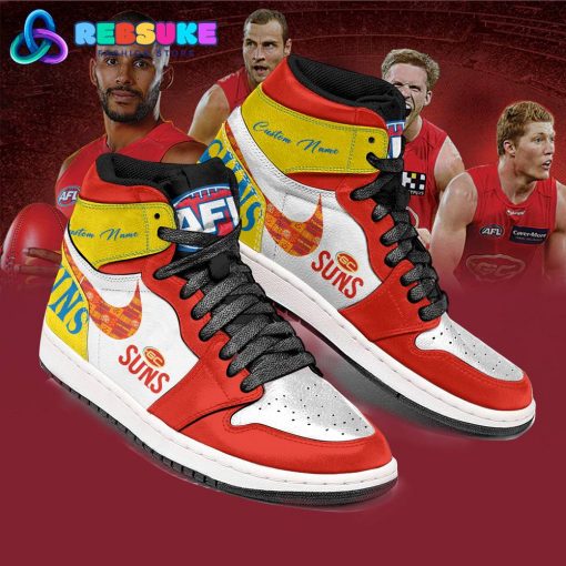 Gold Coast Suns AFL Team 2024 Customized Nike Air Jordan 1