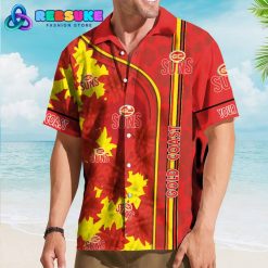 Gold Coast Suns New AFL Customized Hawaiian Shirt