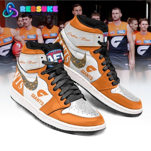 Greater Western Sydney Giants AFL Team 2024 Customized Nike Air Jordan 1