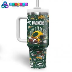 Green Bay Packers 3-Time Super Bowl Champions Stanley Tumbler