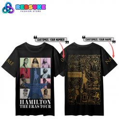 Hamilton An American Musical The Eras Tour Customized Black Shirt