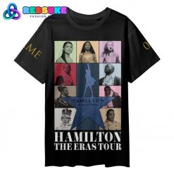 Hamilton An American Musical The Eras Tour Customized Black Shirt