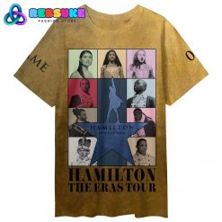 Hamilton An American Musical The Eras Tour Customized Gold Shirt