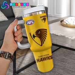 Hawthorn Hawks AFL Custom Name 40 oz Stanley Tumbler