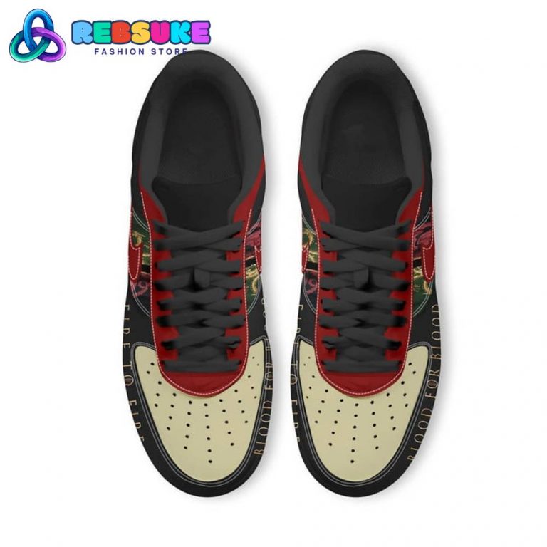 kicks on fire nike air force 1