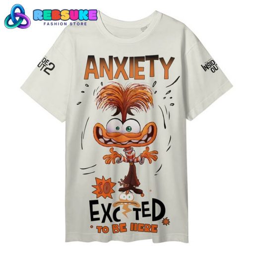 Inside Out 2 Go To Sleep Anxiety Beige Shirt