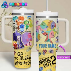 Inside Out 2 Go To Sleep Anxiety Customized Stanley Tumbler