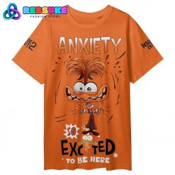 Inside Out 2 Go To Sleep Anxiety Orange Shirt