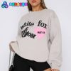 Situationship Oversized Sweater Black White Fox