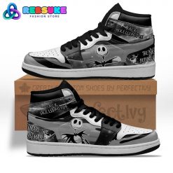 Jack Skellington Characters Silhouette Nike Air Jordan 1