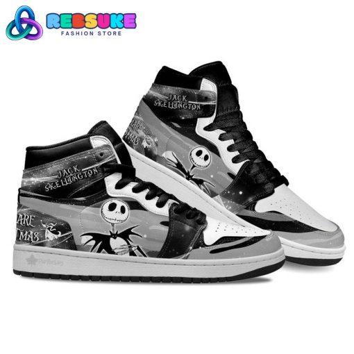 Jack Skellington Characters Silhouette Nike Air Jordan 1