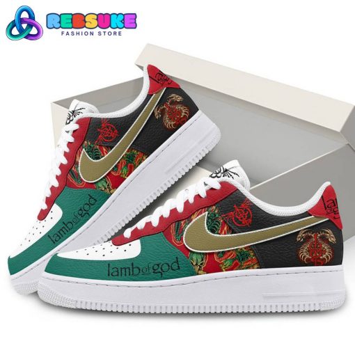 Lamb Of God American Heavy Mental Nike Air Force 1