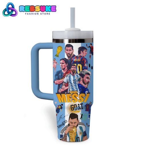 Lionel Messi GOAT Limited Edition Stanley Tumbler