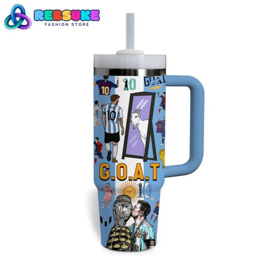 Lionel Messi GOAT Limited Edition Stanley Tumbler