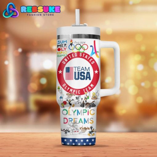 Looney Tunes Team USA Olympic Paris 2024 Stanley Tumbler