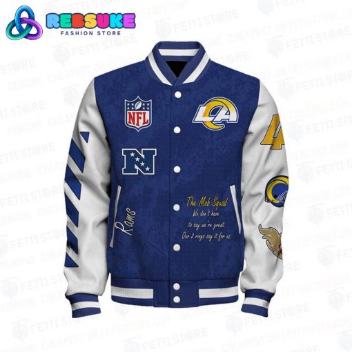 Los Angeles Rams 2X Super Bowl Champions Baseball Jacket