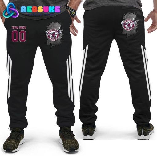 Manly Warringah Sea Eagles NRL Customized Combo Hoodie, Pants