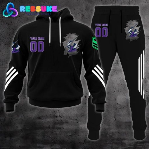 Melbourne Storm NRL Customized Combo Hoodie, Pants