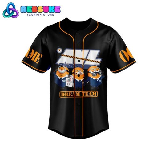 Minions Despicable Me 4 Dream Team Customized Baseball Jersey