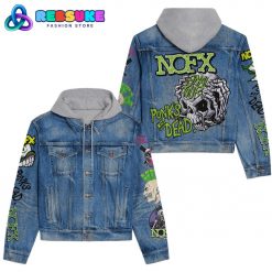 NOFX Band Punk’s Not Dead Hoodie Denim Jacket