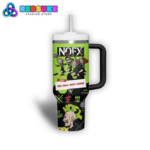 NOFX Band The Final Shows Customized Stanley Tumbler