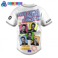 New Kids On The Block Magic Summer 2024 Customized Baseball Jersey