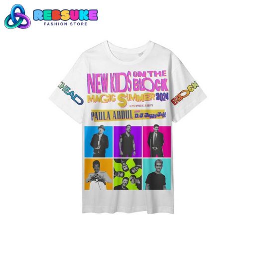 New Kids On The Block Magic Summer 2024 Oversize Shirt