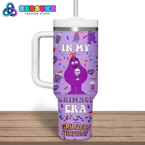 New York Mets MLB In My Grimace Era Stanley Tumbler