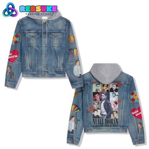 Niall Horan Live On Tour 2024 Hoodie Denim Jacket