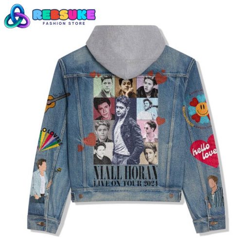 Niall Horan Live On Tour 2024 Hoodie Denim Jacket