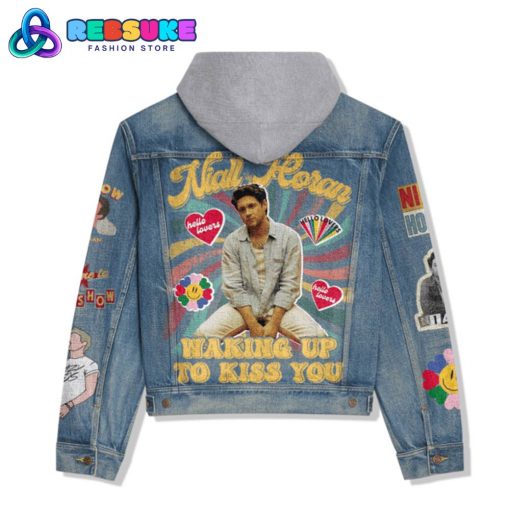 Niall Horan Waking Up To Kiss You Hoodie Denim Jacket