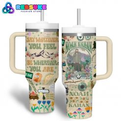 Noah Kahan American Singer 2024 Tour Beige Stanley Tumbler