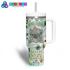 Noah Kahan American Singer 2024 Tour Green Stanley Tumbler