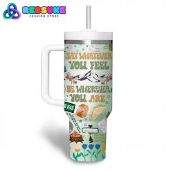 Noah Kahan American Singer 2024 Tour Green Stanley Tumbler