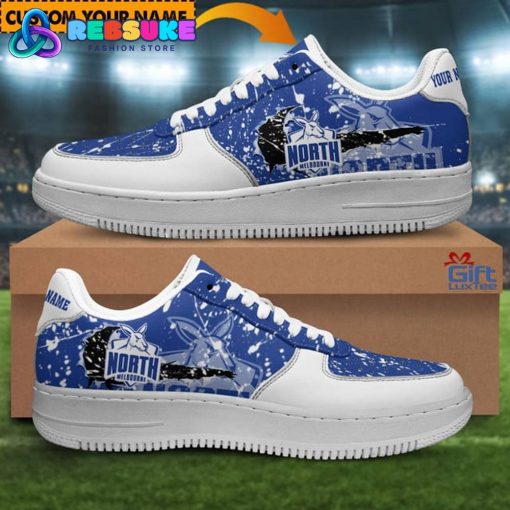 North Melbourne Kangaroos AFL Personalized Nike Air Force 1