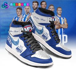 North Melbourne Kangaroos AFL Team 2024 Customized Nike Air Jordan 1