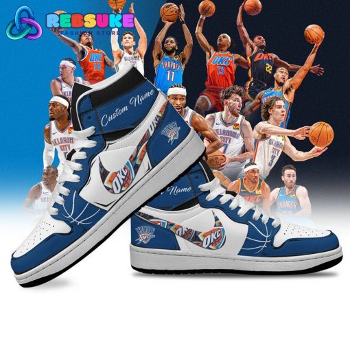 Oklahoma City Thunder NBA New 2024 Nike Air Jordan 1