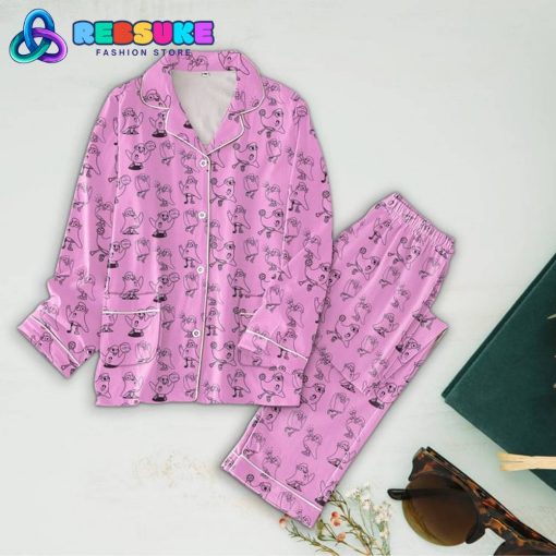 Olympic Paris 2024 Limited Edition Pink Pajamas Set