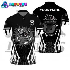 Penrith Panthers NRL Custom Name Polo Shirt