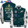 New York Jets X Super Bowl Champions Baseball Jacket