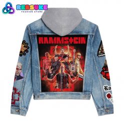 Rammstein German Band Hoodie Denim Jacket