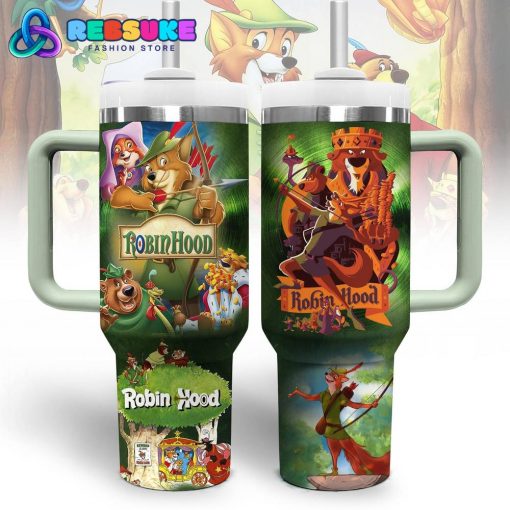 Robin Hood Cartoon 40 oz Stanley Tumbler